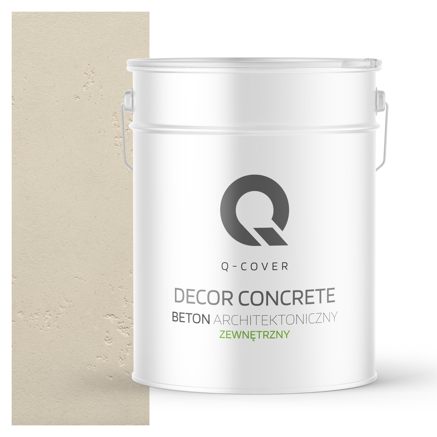 Beton Architektoniczny Zewnętrzny Q-Cover Beżowy Jasny F751 15KG
