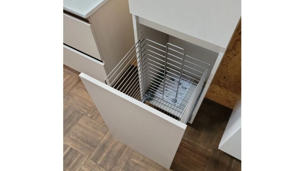 Kosz na pranie do szafki ARCO 40 cm wysuwany - 2