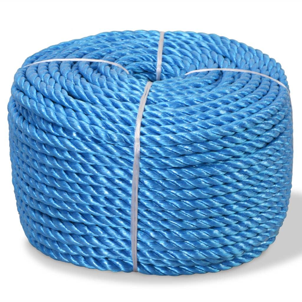 Corda in polipropilene intrecciato da 6 mm su bobine da 515 metri Corda in polipropilene intrecciato da 6 mm su bobine da 515 metri