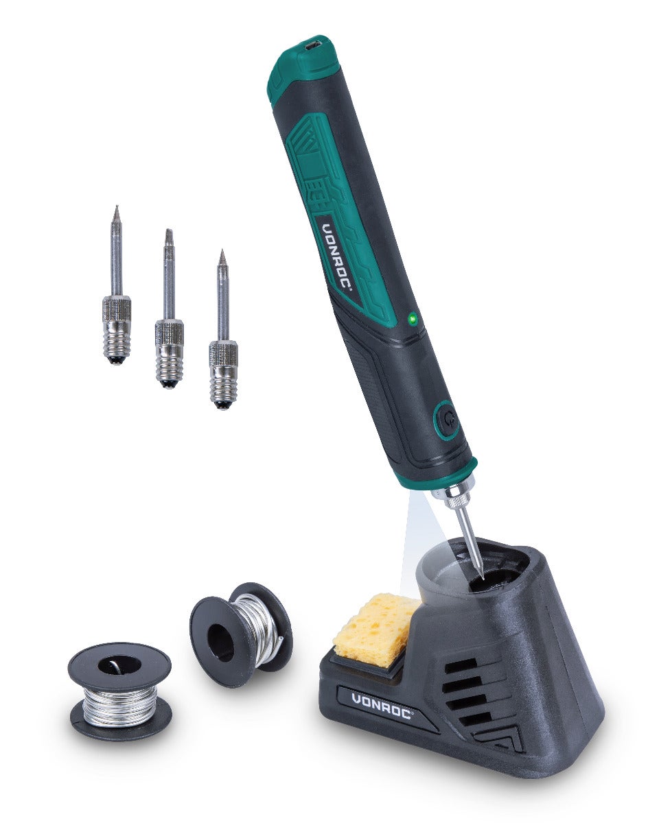 Fer à Souder Sans Fil FERM 4V 1.5Ah – Kit Avec Câble USB – Neuf