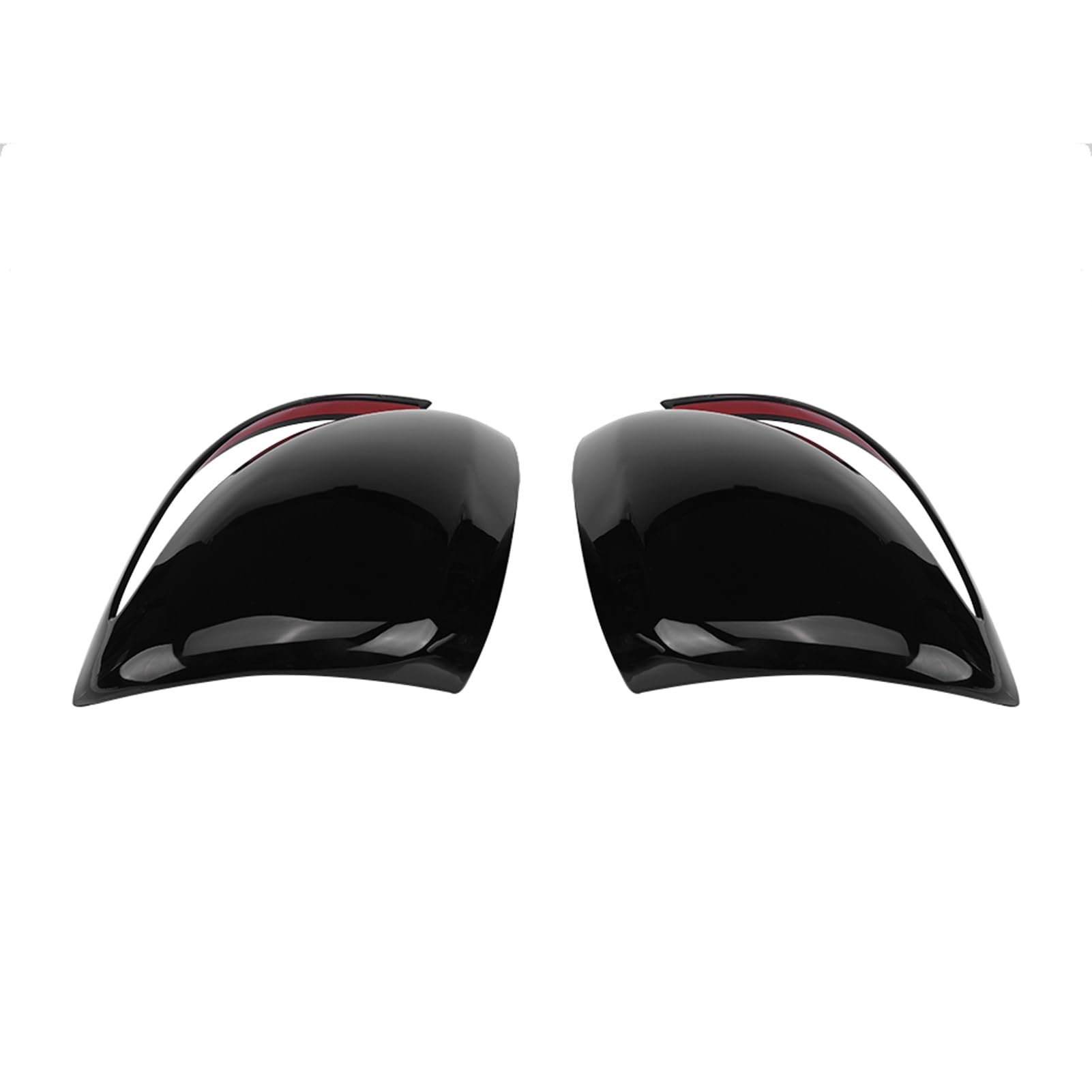 Copertura per specchietto retrovisore auto per Classe C W205 Classe E W213 Classe GLC X253 Classe SC (nero) - 8