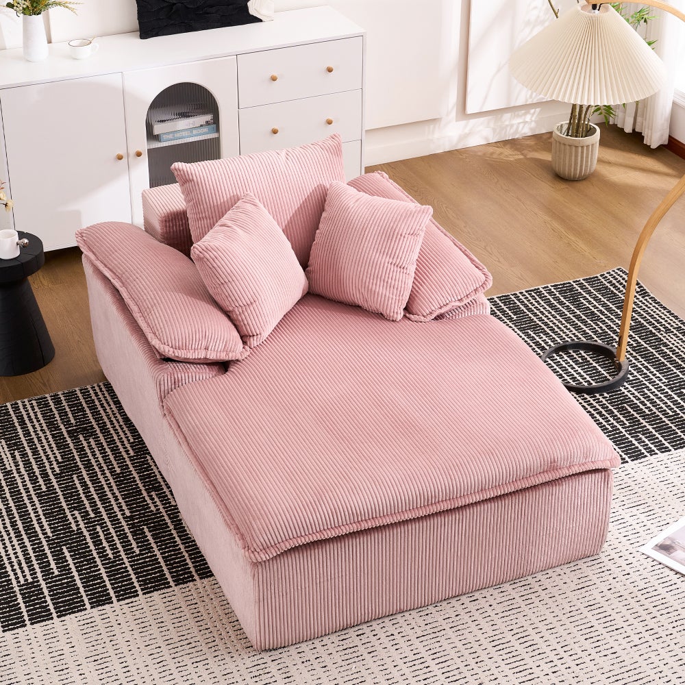 Sofa do czytania, wysokość 46 cm, wolnostojąca, szerokie podłokietniki, wygodna, nie wymaga montażu