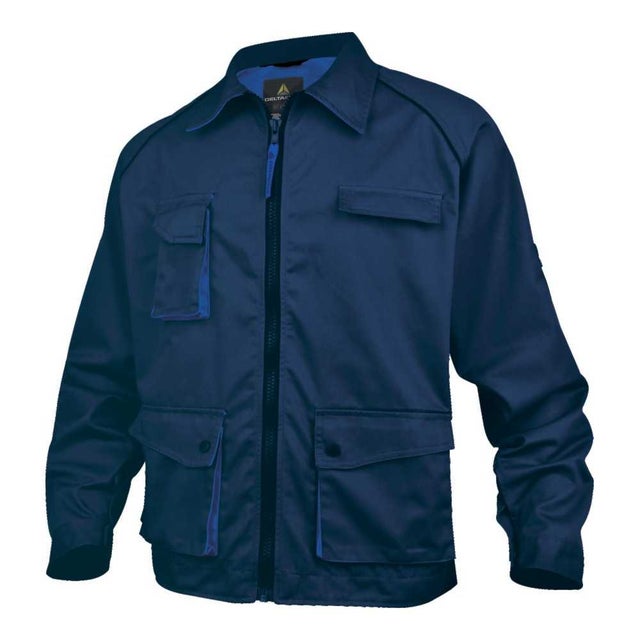 Veste de travail Delta Plus MACH2 M2VESBM3X bleu marine et bleu roi T3XL