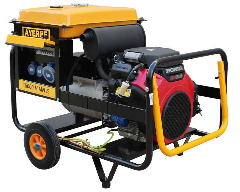 Groupe électrogène AY15000HMNE Monophasé 230V Honda GX essence — free download