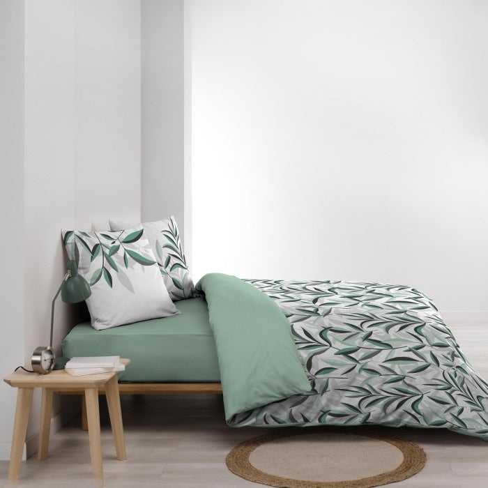 Housse de couette 240 x 220 cm coton 57 fils + 2 taies Eldorado - 4