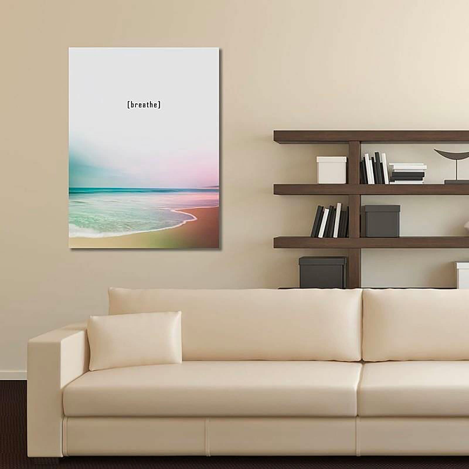 Tableau bois respirez 2 - 60 x 80 cm - 4