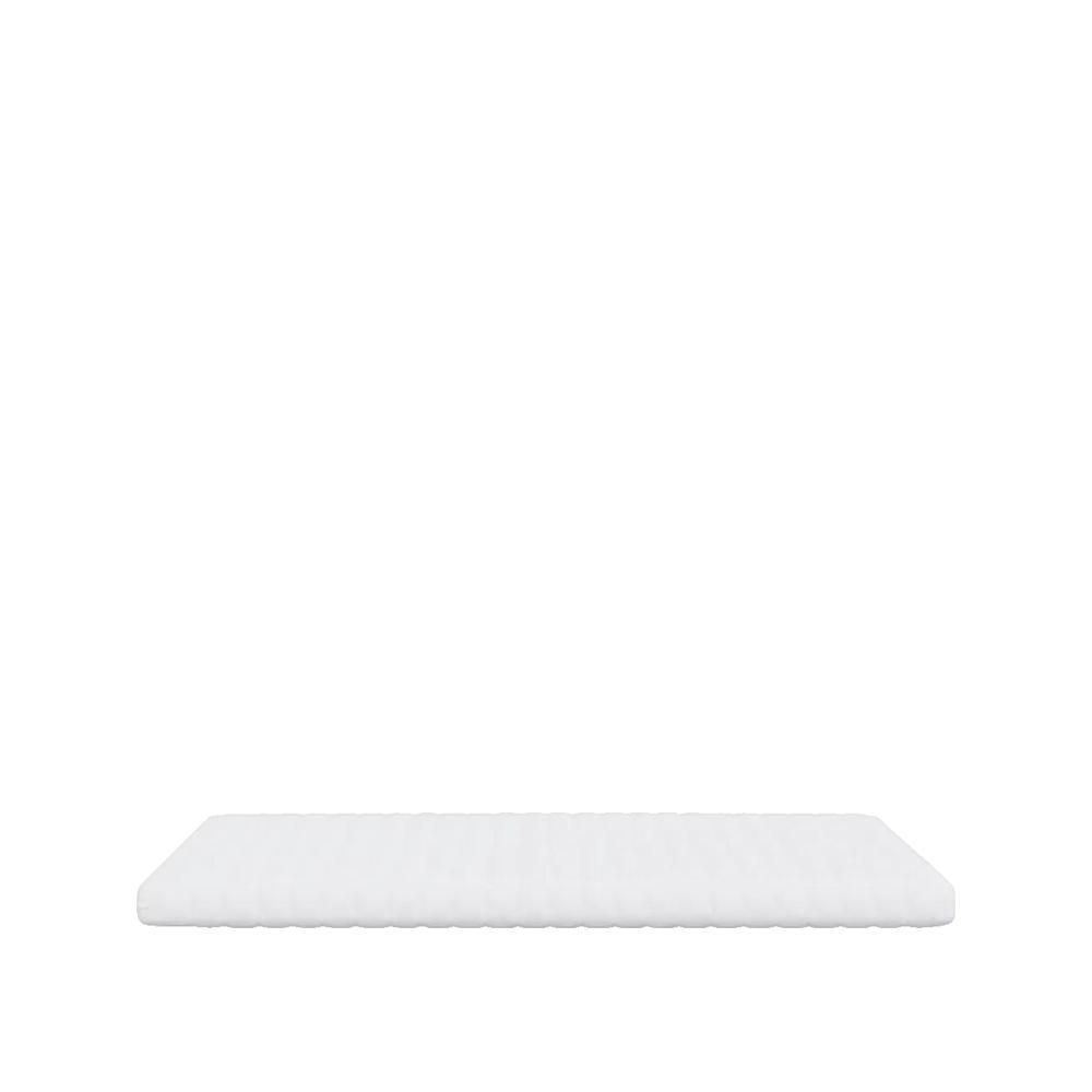 Materac vidaxl piankowy 7 stref 140x190 cm biały komfortowy