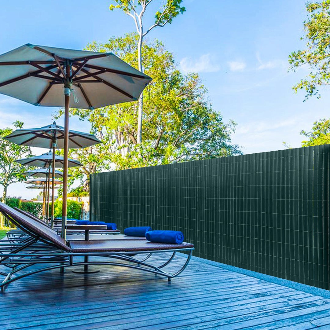 Osłona PVC 160x500 cm, odporna na pogodę, zielony