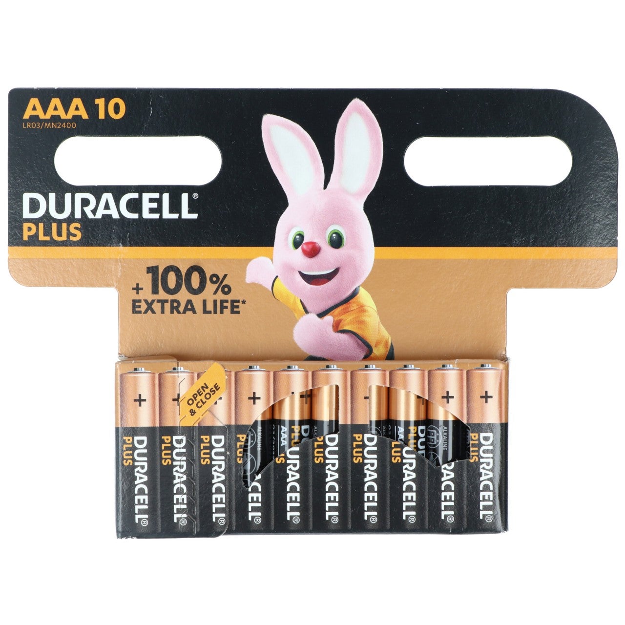 Bateria Duracell Plus AAA niezawodna moc powłoka nylonowa
