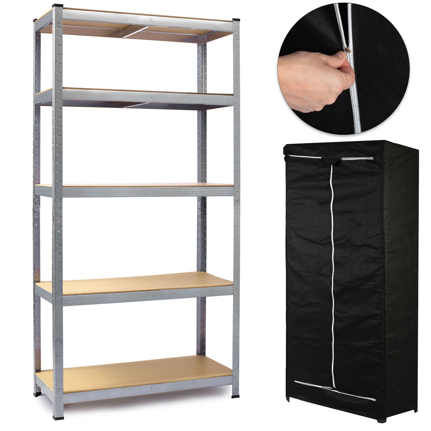 Regał magazynowy 180x90x40 875kg Humberg HR-812 Gratis pokrowiec - 5
