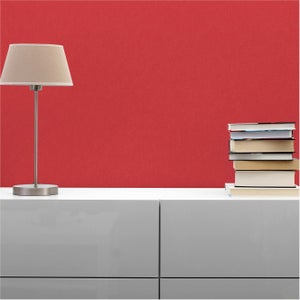 Papier peint vinyle effet texture tissu de lin en relief - Payton