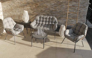 Salon de jardin design cocooning Lupin 4 places BG®