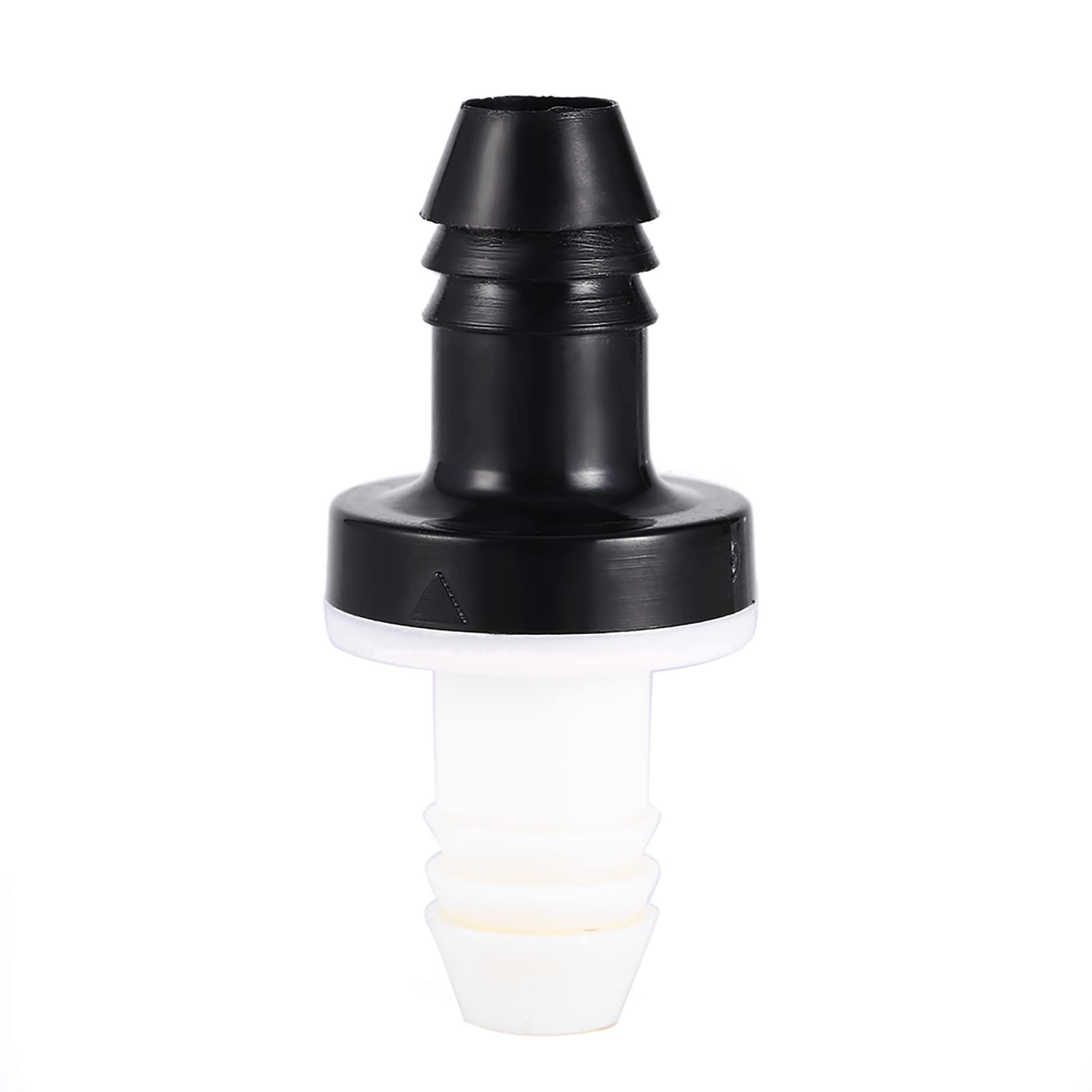 Clapet Anti-Retour En Ligne 6 Mm - Vanne Plastique Pour Aquarium, Machine à Laver, Jardin | Empêche Le Reflux D'Eau Avec Colliers De Serrage