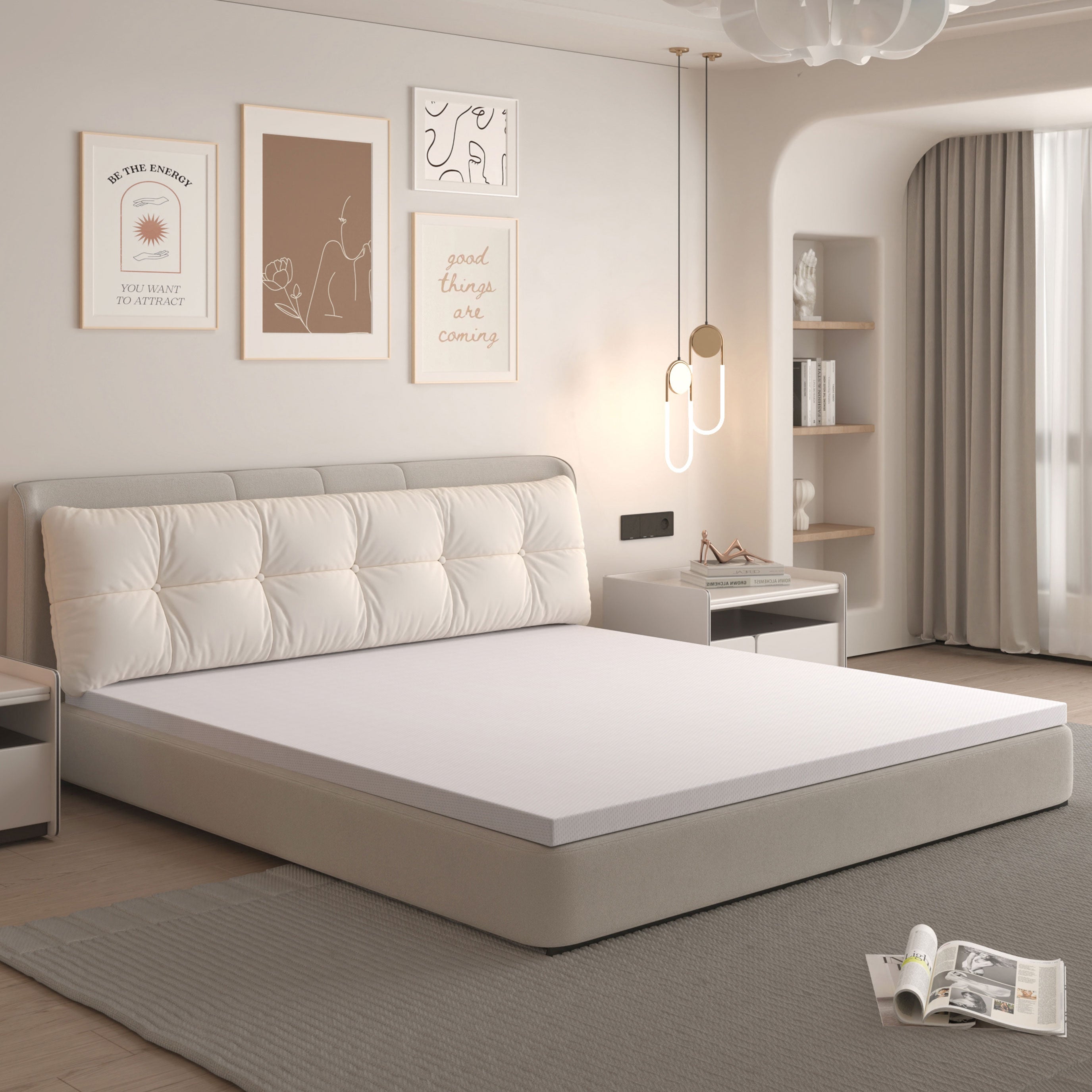 DREAMSTAR Ergo Flex - Materasso ortopedico in schiuma fredda a 7 zone, altezza 16 cm, certificato Öko-Tex , grado di durezza 2 e 3, arrotolabile, 120 x 200 cm