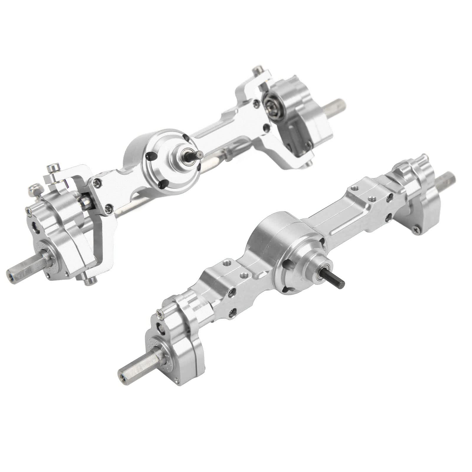 HpLive Kit Essieux Avant & Arrière Vélo – Essieu 108 Mm Avant / 145 Mm Arrière Avec Roulements à Billes 1/4" & 3/16"