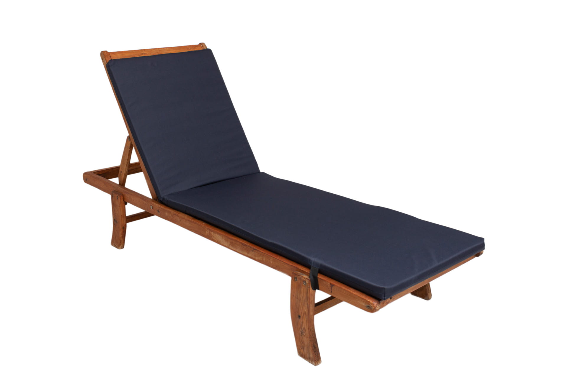 Poduszka ogrodowa na leżak 190x60x4 cm poduszka na leżak jaipur granatowa poduszka ogrodowa na krzesło ogrodowe