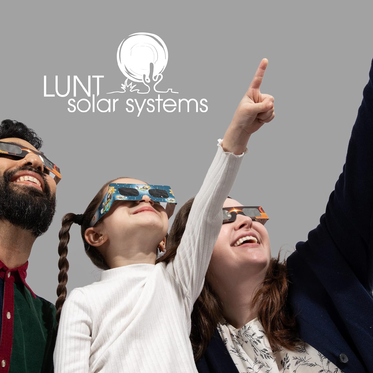 Lunettes Éclipse Solaire – Certifiées ISO conformes CE – Lunettes de protection pour l’observation sûre des éclipses solaires 6 articles - 2