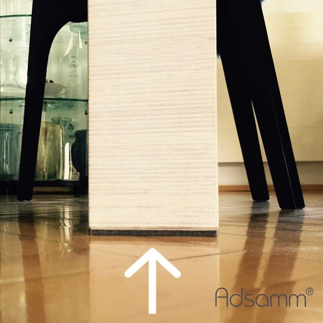 Tappi Piedini Per Mobili - 16 Pezzi Cupola Trasparente PVC Per Gambe Tavoli Sedie - Foto 6