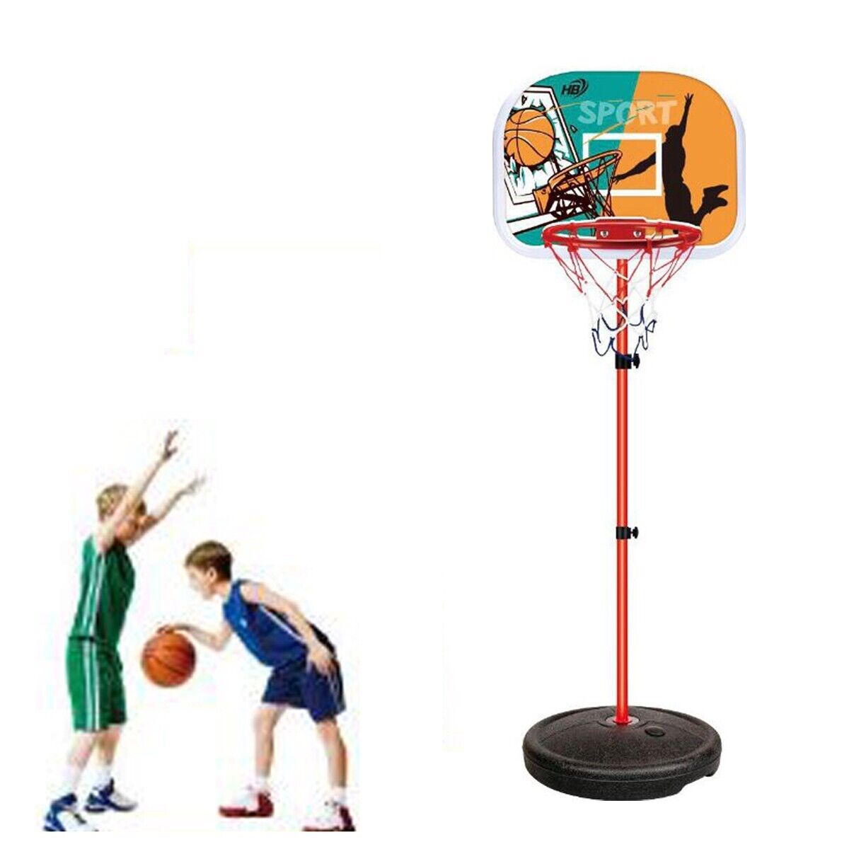 Grande Cible de Lancer de Balles Pliable et Portable 4 Balles Collantes Sac de Transport Jeux et Activités Géantes en Plein Air Noir/Rouge