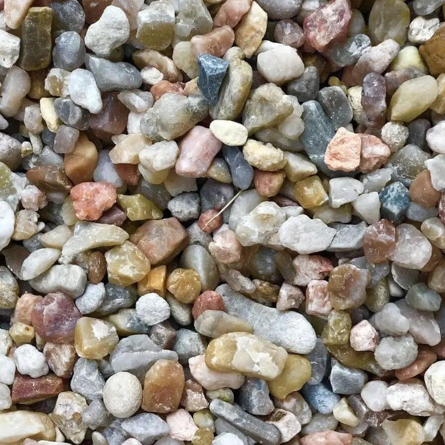 Grava Cuarzo Multicolor Big bag 1.000 kg. / 8-14 mm. - 2