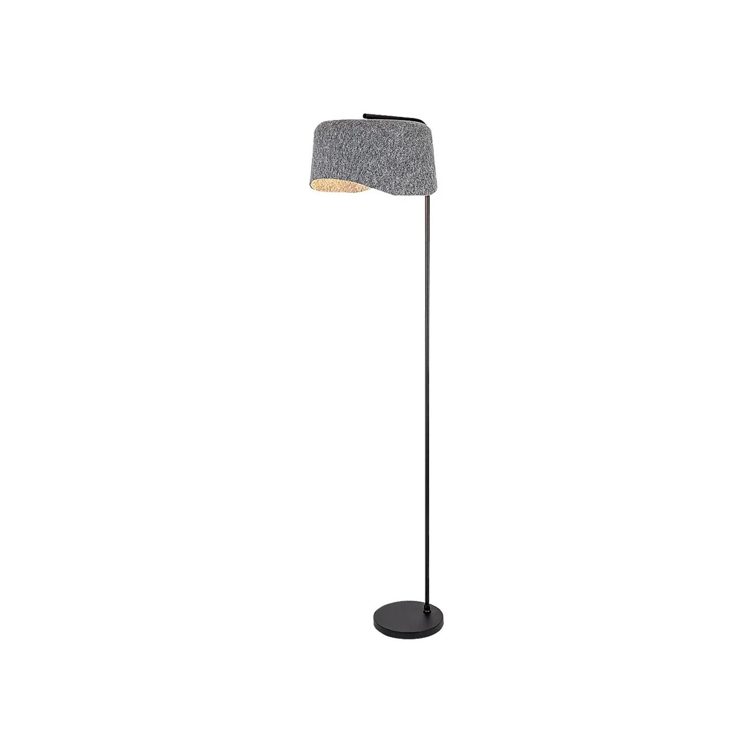 Lampa podłogowa stojąca Farelia czarno-popielata 1xE27x10W wym: 175 x 40 x 40 cm metal Rabalux