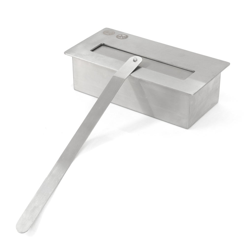 Divina Fire Camino a bioetanolo biocamino da terra JEFFERSON in legno Bianco L 89,5 x H90,5 x P28 - 9