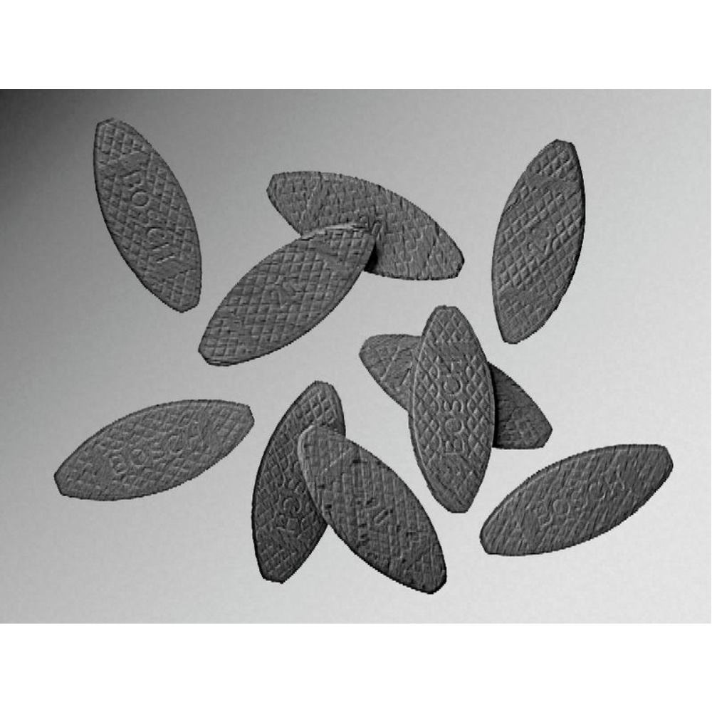 Bosch 50x Kołki płaskie, 60 x 23 x 4 mm - 2607000103