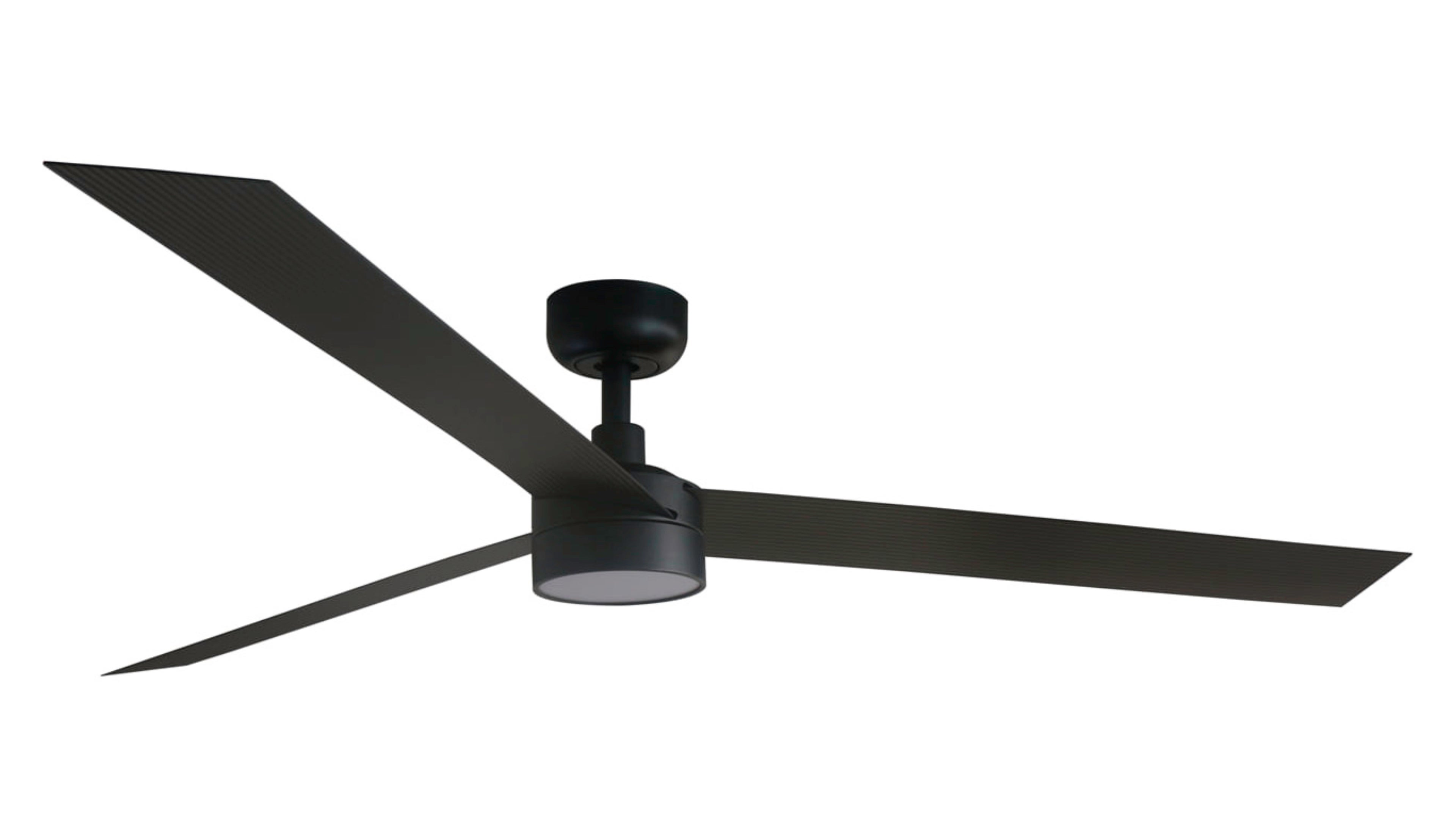 Ventilador de techo DC Cruiser XL Negro con LED | Leroy Merlin