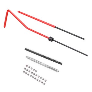 Sollbry Kit di riparazione filettature candele, 5 pezzi di inserti