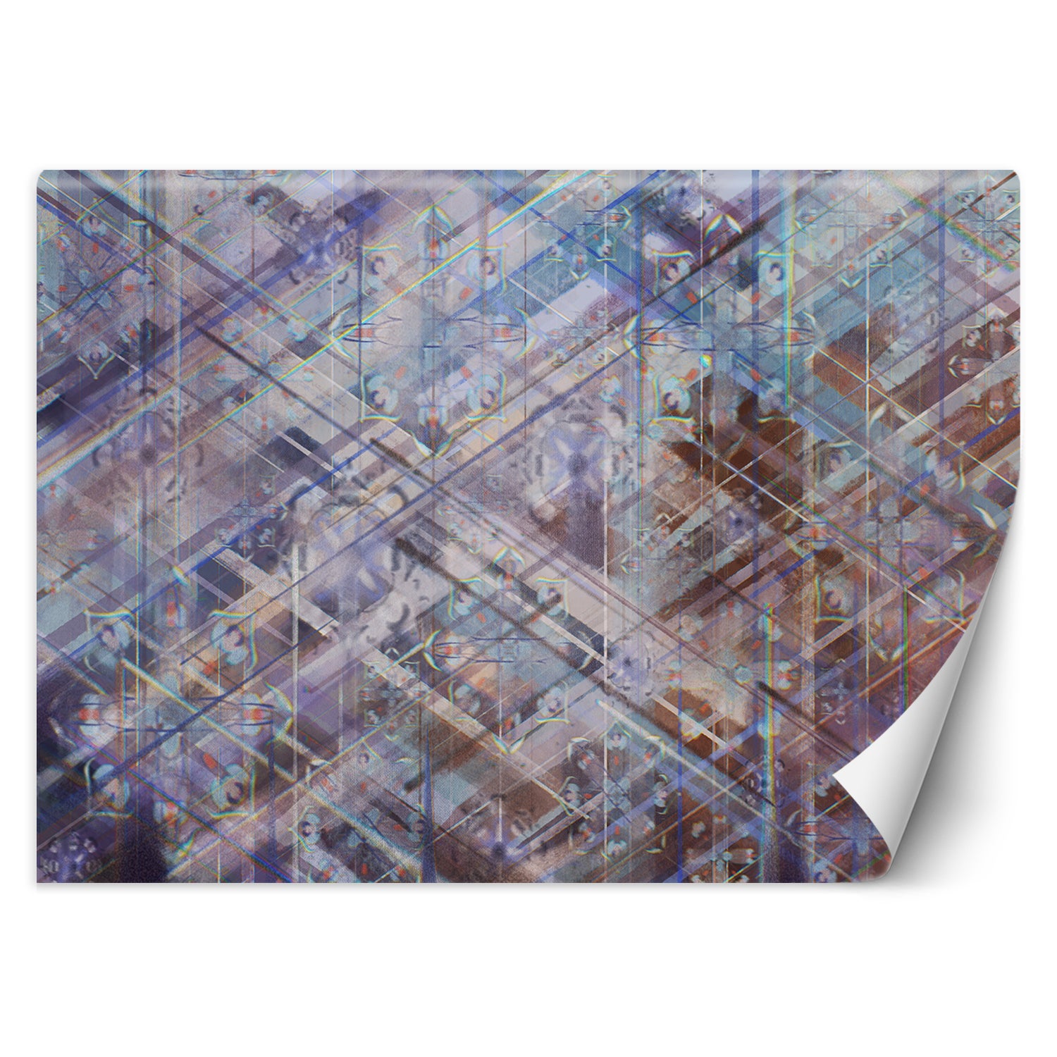 Fototapeta, Abstrakcyjne geometryczne kształty 200x140