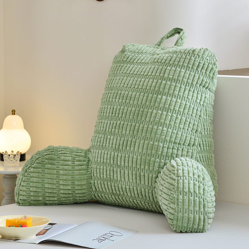 Björn&Schiller Coussin de Dossier Gris, 120 cm, Coussin de Lecture pour lit et canapé, Coussin Björn&Schiller Coussin de Dossier Gris, 120 cm, Coussin de Lecture pour lit et canapé, Coussin