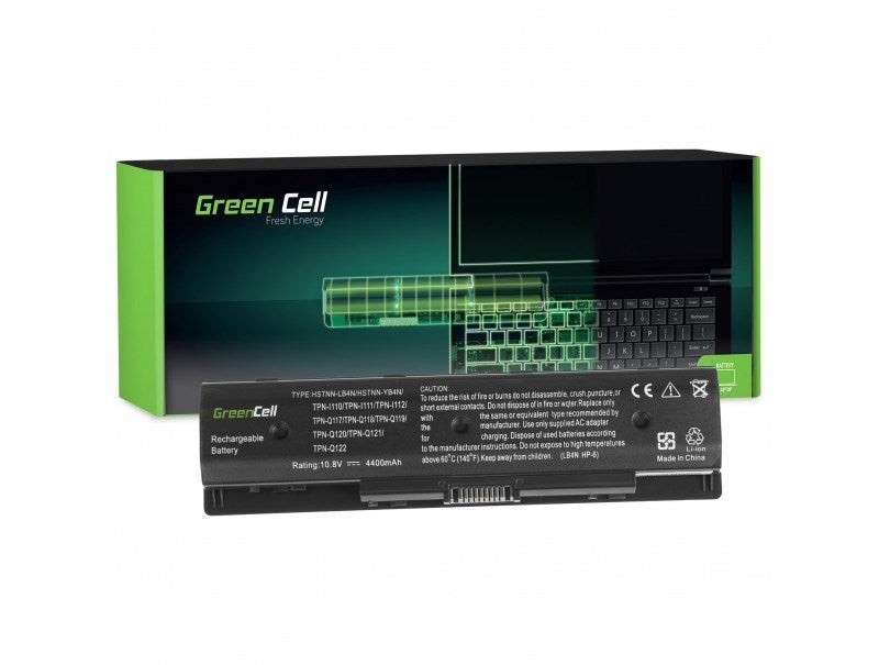Bateria Green Cell HP78 4400 mAh 10,8 V do laptopa HP czarna