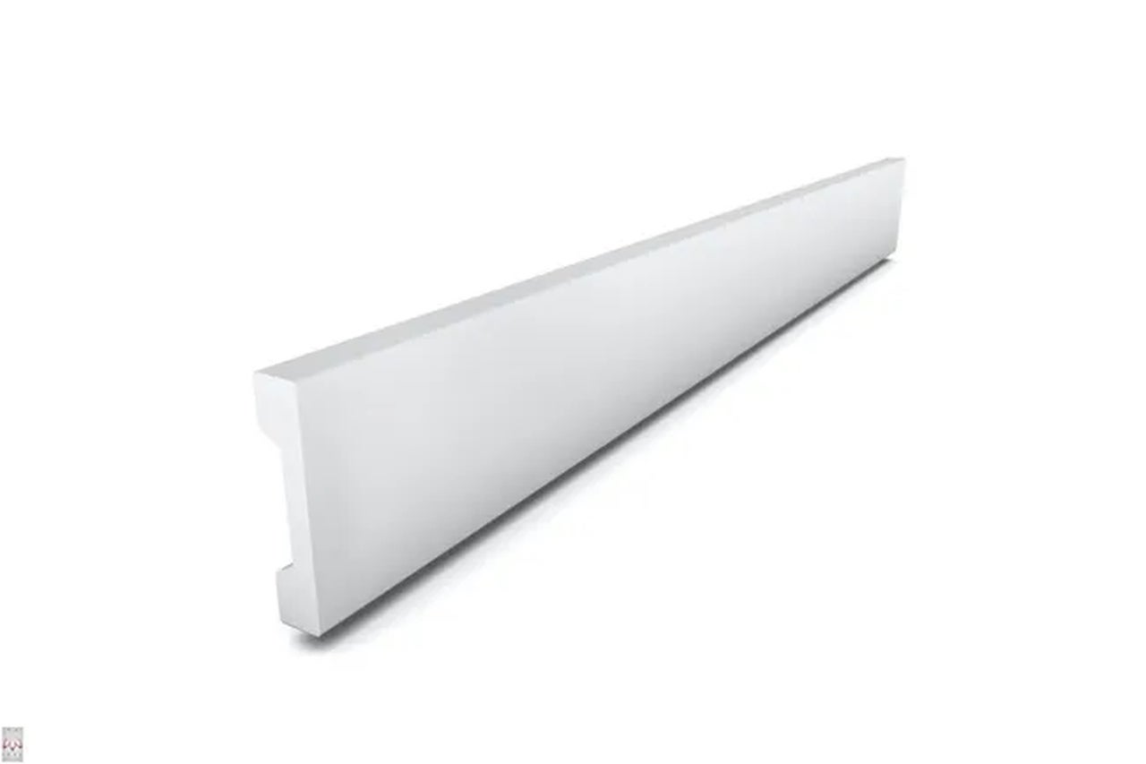 Plinthes 1 pièce / 2 mètres plinthe plinthe - blanc - matériau dur - décoration - mur - sol - plafond DP2 - 4
