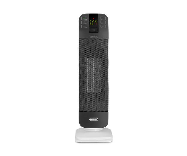 De Longhi HFX65V20 Riscaldatore ambiente elettrico con ventilatore Nero Bianco 2000 W