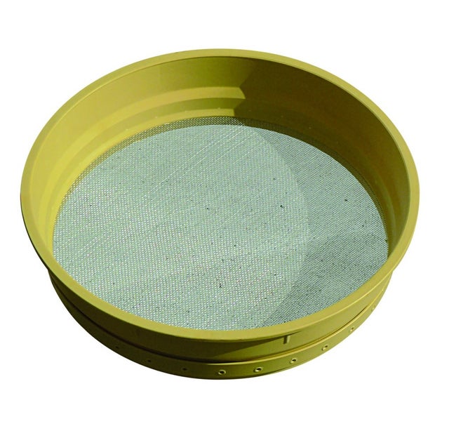 Tamis en plastique Tamiplast professionnel n°18 inter-mailles 1,25 mm 370508 Taliaplast