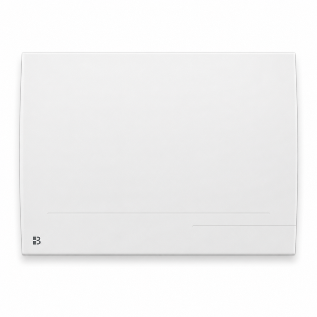 Radiateur électrique fixe connecté WIFI à inertie sèche céramique 1500W Bestherm LESSO CONNECT horizontal blanc