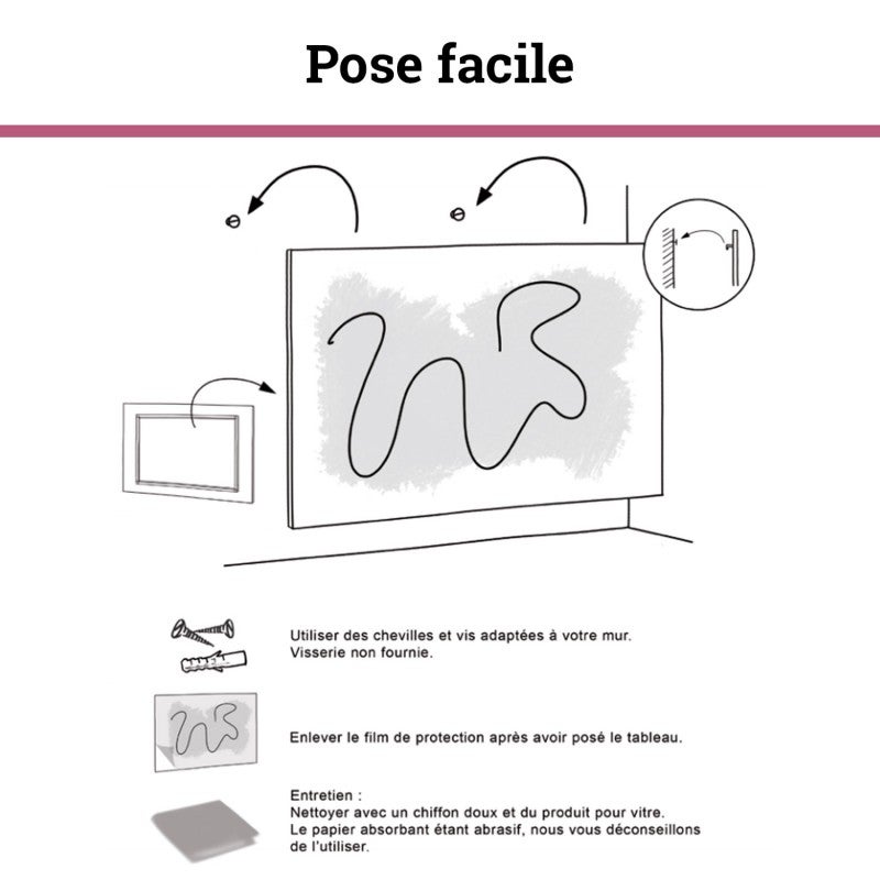Tableau verre acrylique Sucettes 90 x 60 cm - Décoration murale photo pour la maison - 4