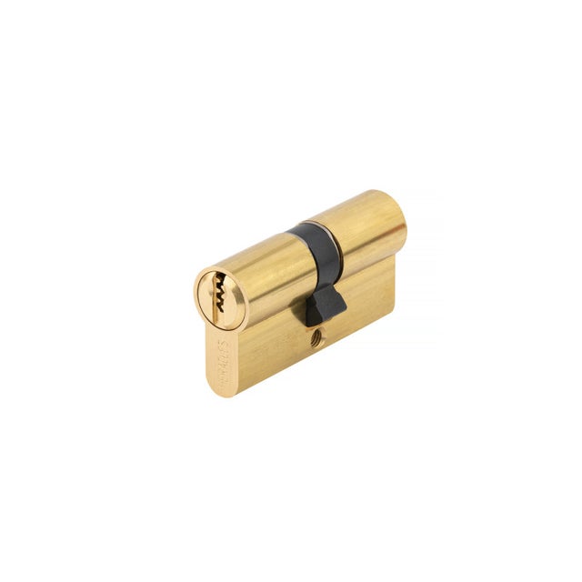 Cylindre De Serrure Heracles Y7+ – Acier Inoxydable, Pêne Dormant 6 Cm, Finition Acier