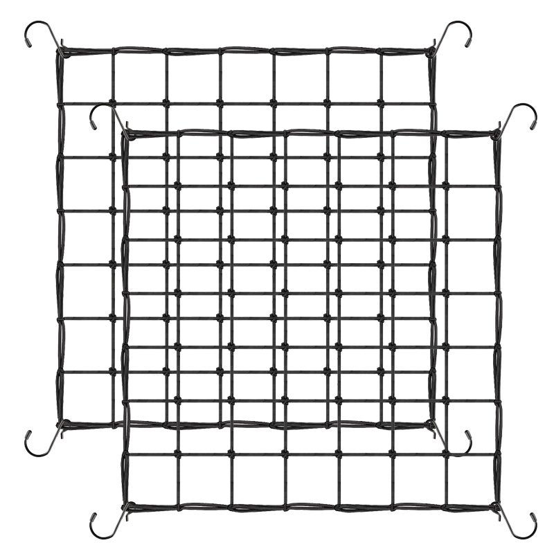 Rete A Traliccio Elastica Per Tenda Da Coltivazione 2x2 - Supporto Per Piante Con Ganci, 4 Pezzi, Adatta Per Grow Box 60x60 Cm - 5