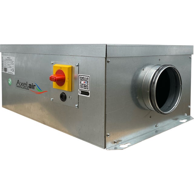 Caisson d'extraction tertiaire D200 mm MINIMAX® - AXELAIR - CM200