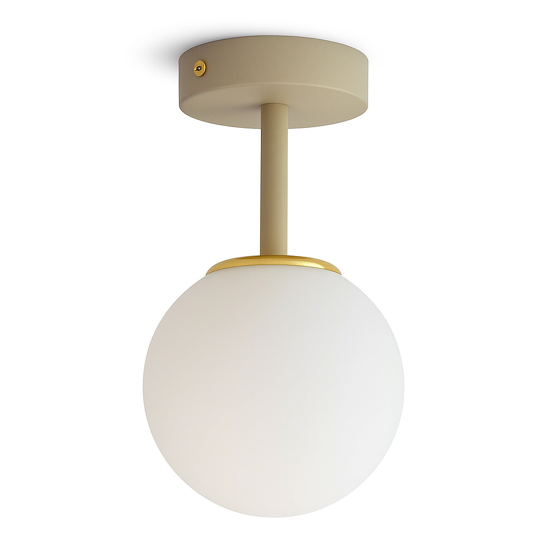 Lampa Sufitowa Żyrandol Plafon Beżowa Gray Beige G9 LED 564-ER1
