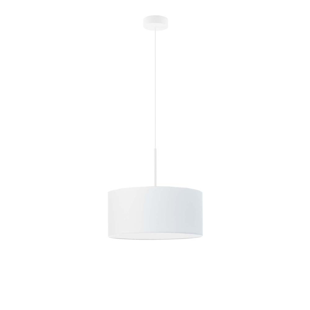 Lampa wisząca zwis żyrandol sufitowa z abażurem walec JAZZ 30 cm