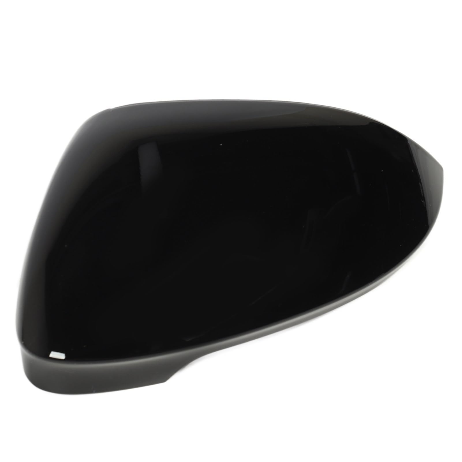 pezzi Copri specchietto retrovisore nero brillante con texture liscia Tappo specchio laterale per porta Adatto per Mk8 2020+ - 8