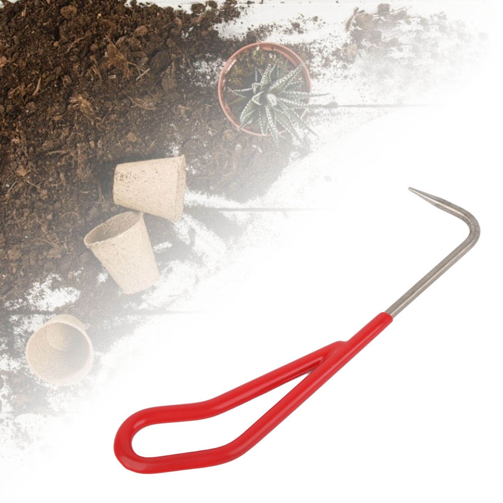 Gancio per bonsai, attrezzo da giardinaggio di alta qualità, artiglio robusto che favorisce la crescita delle piante allentando il terreno - 7