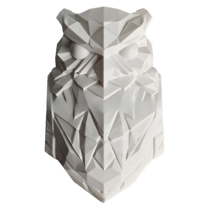 Kinkiet zwierzęcy 3D, kinkiet sowa z wtryskiem białego światła