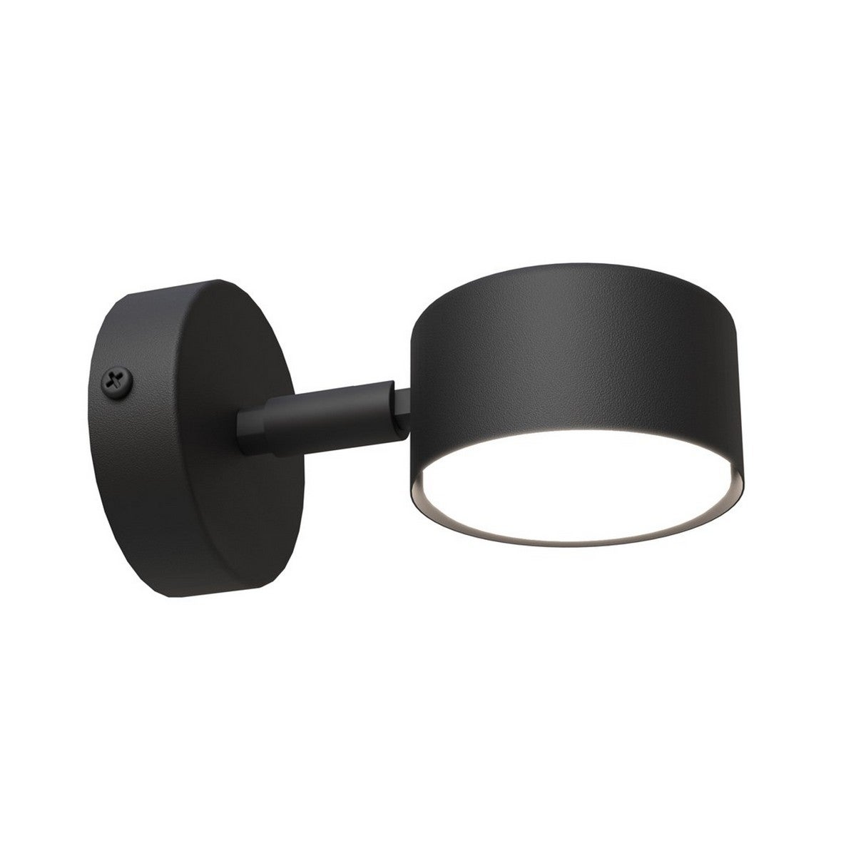 Lampa ścienna Sora, Metal, Czarny, Seven Design