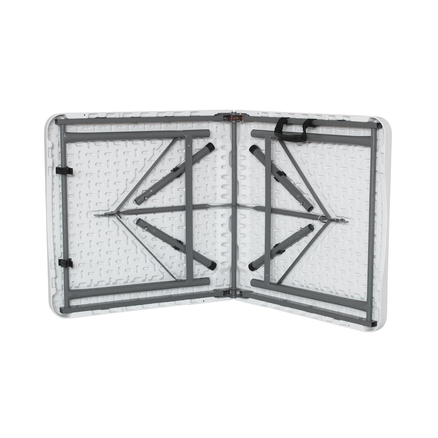 Mesa de acampamento dobrável branca 122x74cm Thinia Home - 5