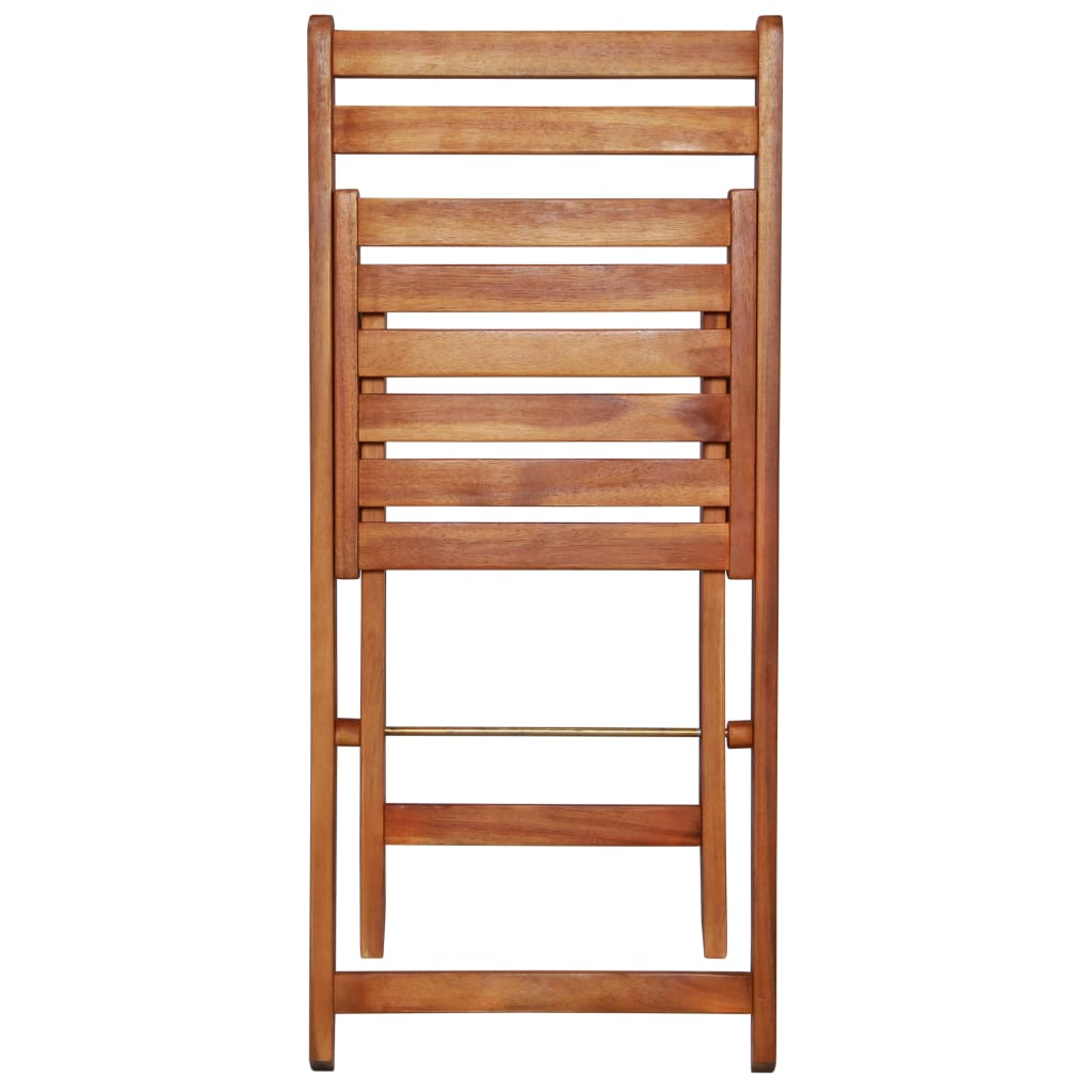 Chaise de jardin sans coussin Maison Exclusive en bois Marron - 5