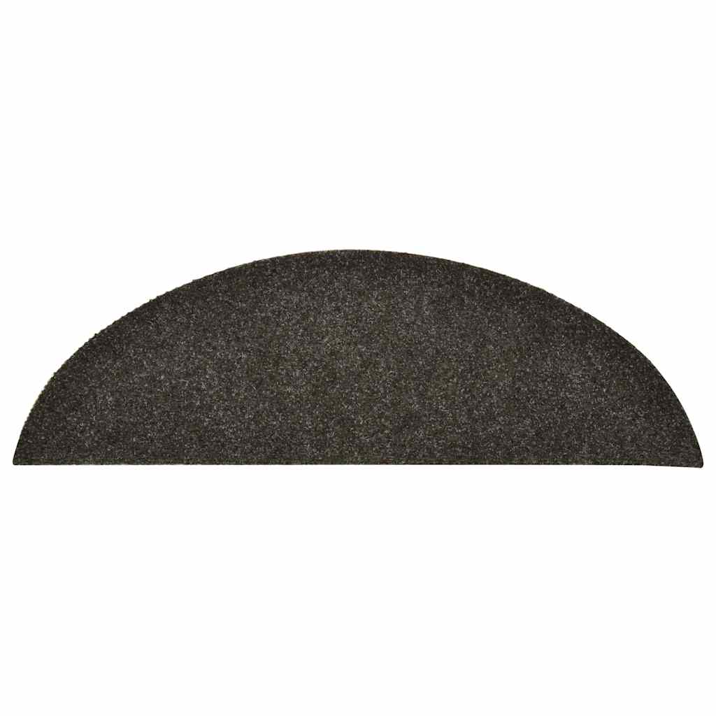 Tapis d'escalier auto-adhésifs 30 pcs anthracite 56x17x3 cm - 4