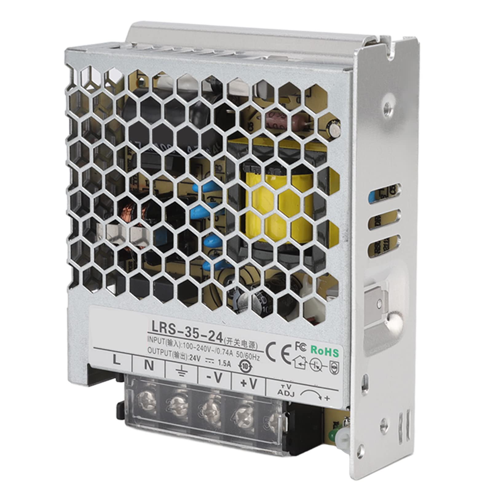 Uniwersalny zasilacz impulsowy 24 V Transformator regulowany do oświetlenia LED (LRS-35 W-24 V 1,5 A)